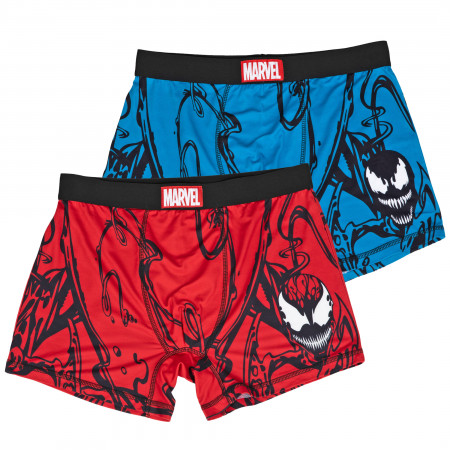 Venom and Carnage Boxer Briefs 2 Pack